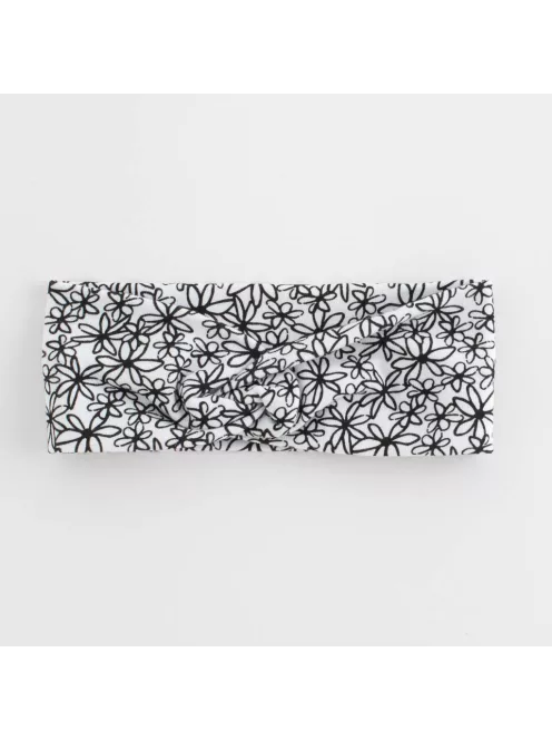 Baba pamut fejpánt New Baby Be Happy