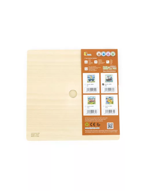Fa képes kirakó puzzle Viga 9 db Hajó