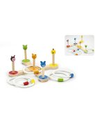 Fa játék Viga Throwing Rings