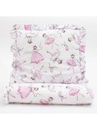 Pamut szett babakocsiba New Baby Ballerina Bella