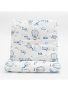 Pamut szett babakocsiba New Baby Romance