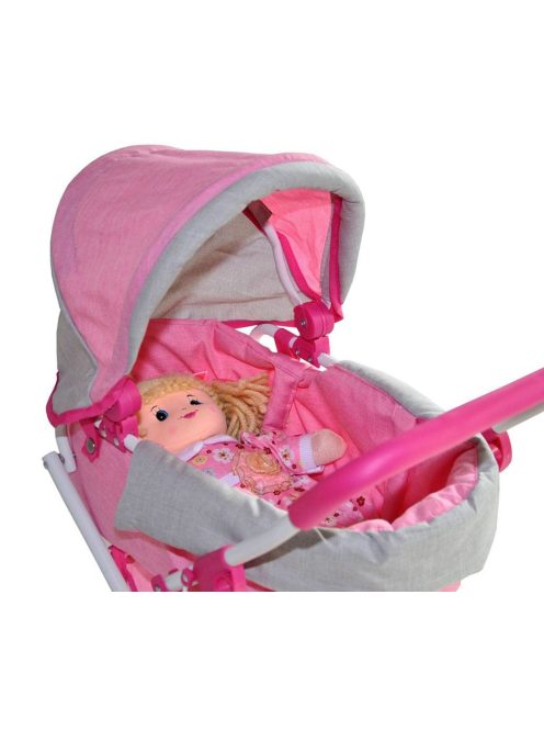 Játék babakocsi babáknak Milly Mally Alice Prestige Pink