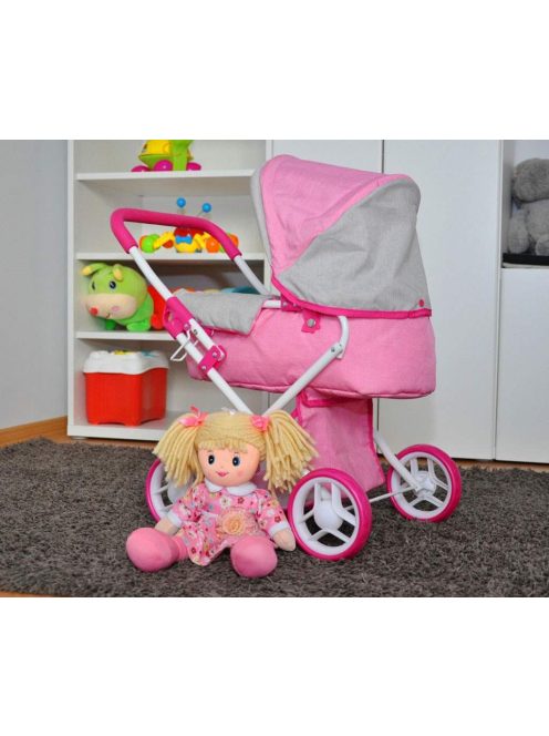 Játék babakocsi babáknak Milly Mally Alice Prestige Pink