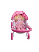 Játék babakocsi babáknak Milly Mally Dori Prestige Pink