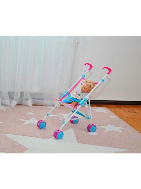 Játék golf babakocsi babáknak Milly Mally Julia Candy