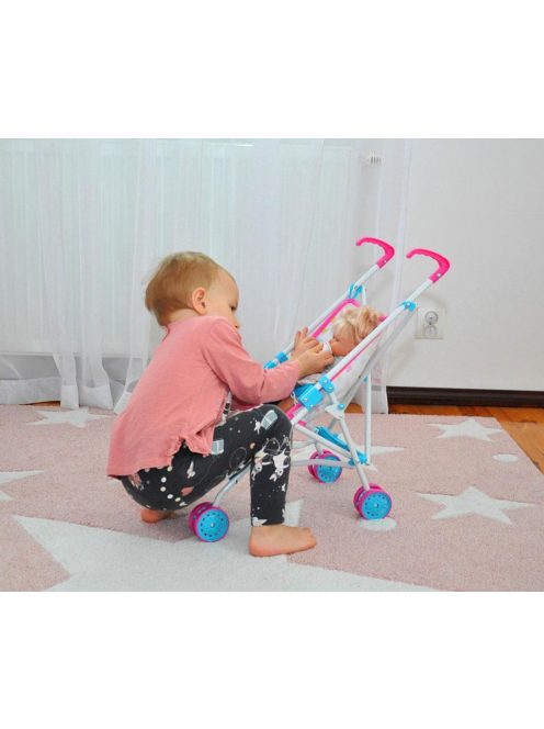 Játék golf babakocsi babáknak Milly Mally Julia Candy