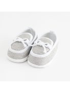 Baba mokaszin New Baby szürke 0-3 h