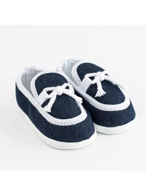 Baba mokaszin New Baby kék 0-3 h