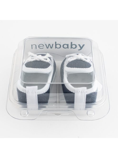 Baba mokaszin New Baby kék 3-6 h