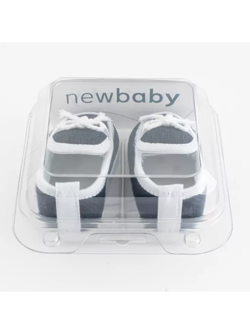 Baba mokaszin New Baby kék 3-6 h