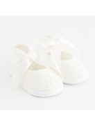 Baba csipke cipő New Baby bézs 12-18 h
