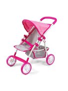 Játék sport babakocsi babáknak Milly Mally Natalie Prestige Pink