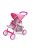Játék sport babakocsi babáknak Milly Mally Natalie Prestige Pink