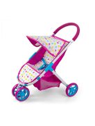 Játék golf babakocsi babáknak Milly Mally Susie Candy
