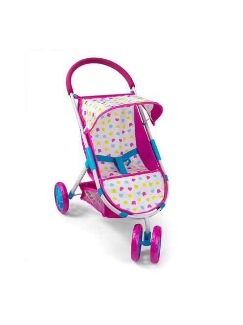 Játék golf babakocsi babáknak Milly Mally Susie Candy