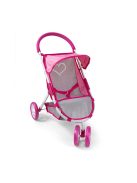 Játék golf babakocsi babáknak Milly Mally Susie Prestige Pink