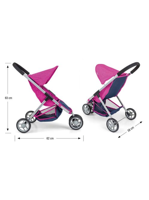 Játék golf babakocsi babáknak Milly Mally Susie Prestige Navy