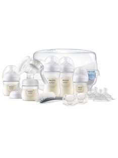   Avent Natural Response szoptatási készlet kézi mellszívóval és sterilizálóval