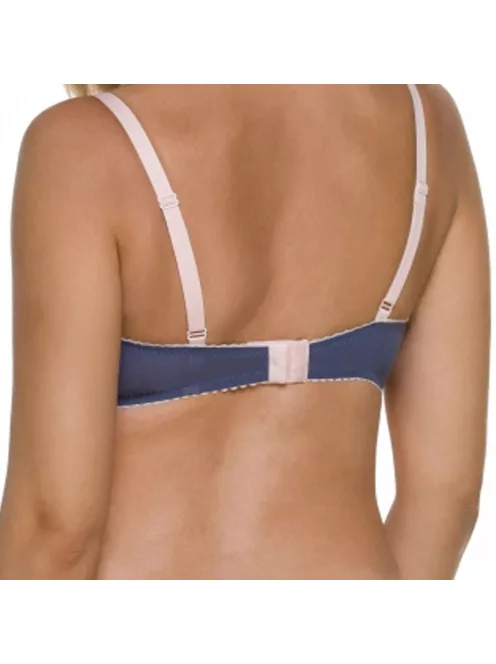 Csipkés szoptató melltartó New Baby Emily kék