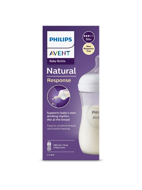 Baba cumisüveg Avent Natural Response 260 ml