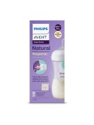 Baba cumisüveg Avent Natural Response 260 ml s szeleppel  Air Free medve