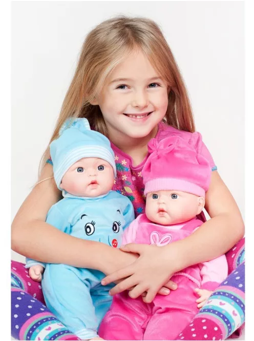 Magyarul beszélő és éneklő baba PlayTo Bibi 46 cm