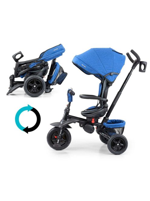Gyerek tricikli 6az1-ben Milly Mally Stanley navy-black
