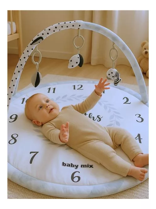 Játszószőnyeg Baby Mix hónapok fehér