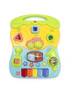 Gyermek zenélő fejlesztő járássegítő Baby Mix kék