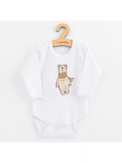 Baba hosszú ujjú body New Baby Polar Bear