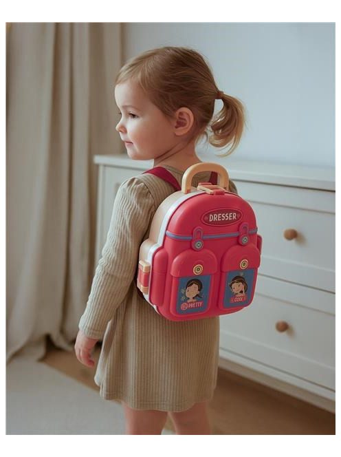 Lányos hordozható szépségszalon 3 az 1-ben hátizsák BABY MIX