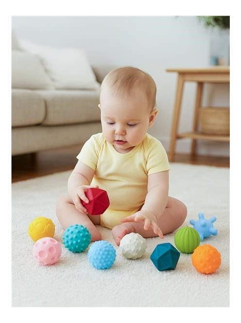 Érzékszervfejlesztő játék Baby Mix 10db