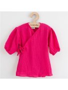 Baba muszlin ruha hosszú ujjú New Baby Elizabeth