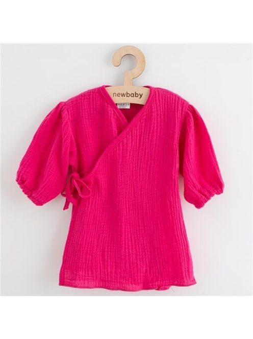 Baba muszlin ruha hosszú ujjú New Baby Elizabeth