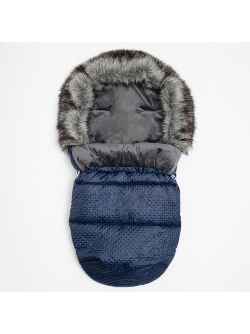 Téli lábzsák New Baby Lux Fleece blue