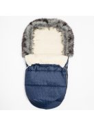 Téli lábzsák New Baby Lux Wool blue