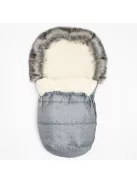 Téli lábzsák New Baby Lux Wool graphite