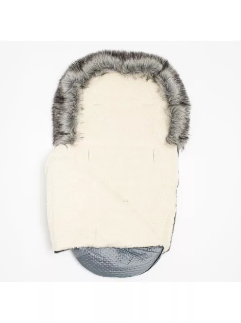 Téli lábzsák New Baby Lux Wool graphite