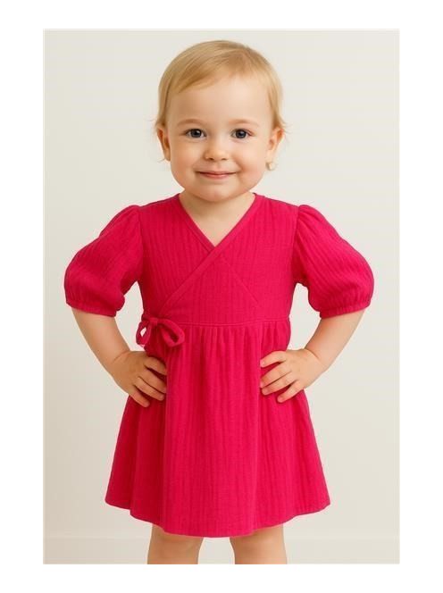 Baba muszlin ruha hosszú ujjú New Baby Elizabeth