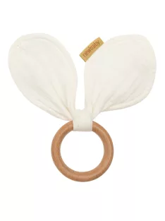 Rágóka levelekkel New Baby Ears white
