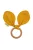 Rágóka levelekkel New Baby Ears mustard