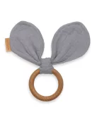 Rágóka levelekkel New Baby Ears grey
