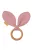Rágóka levelekkel New Baby Ears pink