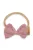 Puha muszlinból készült fejpánt csecsemőknek New Baby pink