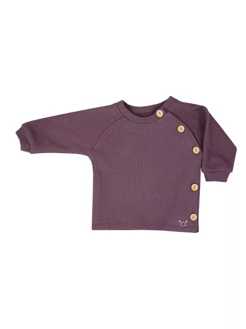 Baba póló hosszú ujjú Koala Pure purple