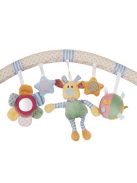 Játék babakocsira Baby Mix mackó, virág és csillagok