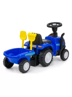 Bébitaxi NEW HOLLAND T7 TRAKTOR Milly Mally kék