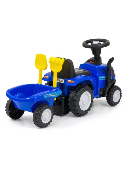 Bébitaxi NEW HOLLAND T7 TRAKTOR Milly Mally kék