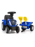 Bébitaxi NEW HOLLAND T7 TRAKTOR Milly Mally kék