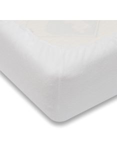 Frottír lepedő ágyba New Baby 160x80 cm fehér